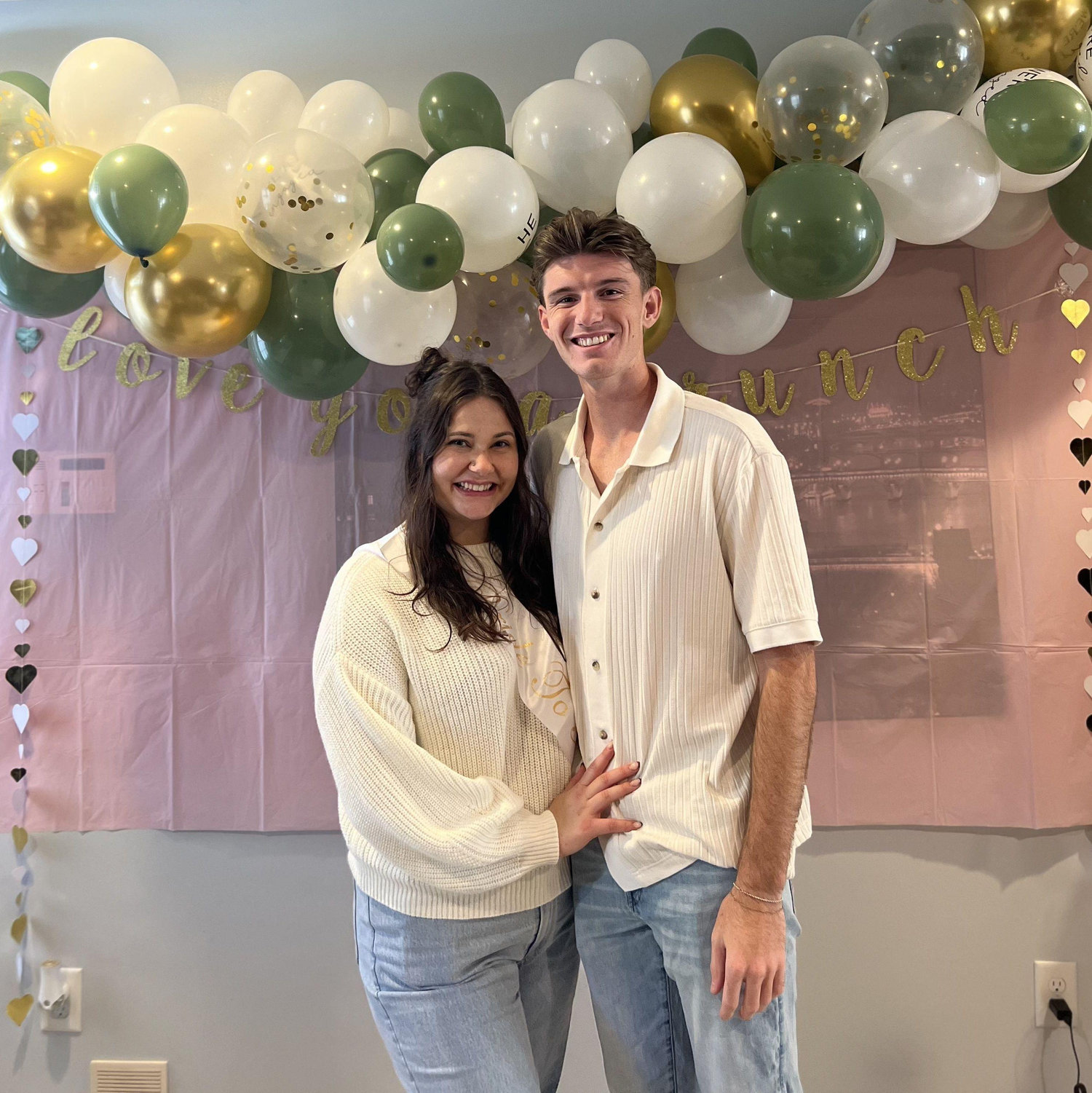 "I love you a brunch" Engagement party time!