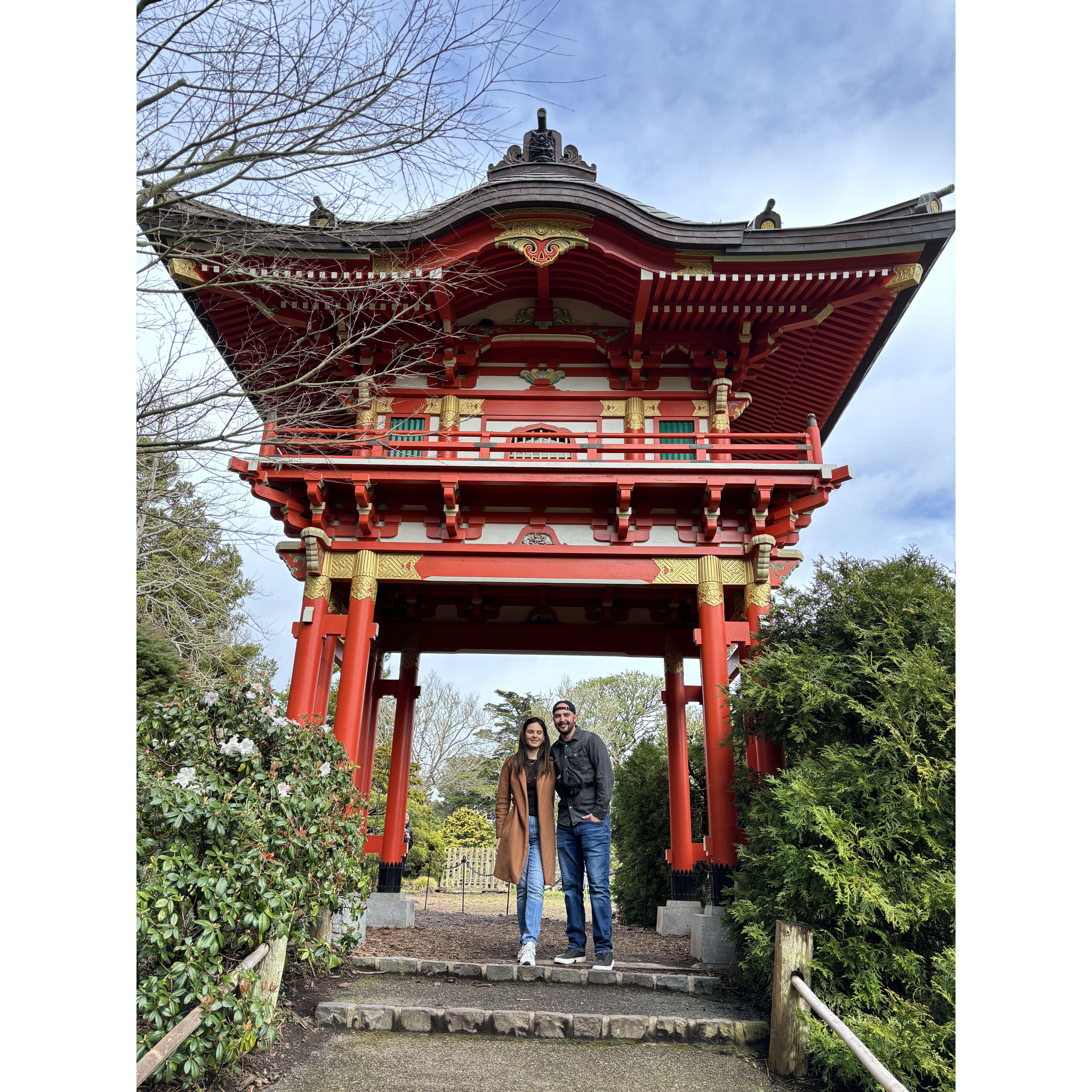 We took this at the Japanese Garden in San Francisco