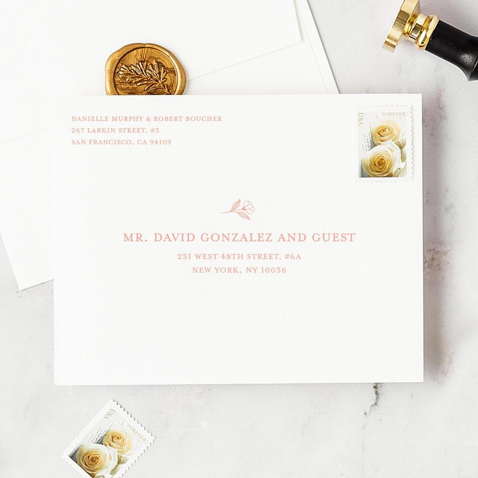 Zola Save The Dates Kalispell Frame Letterpress