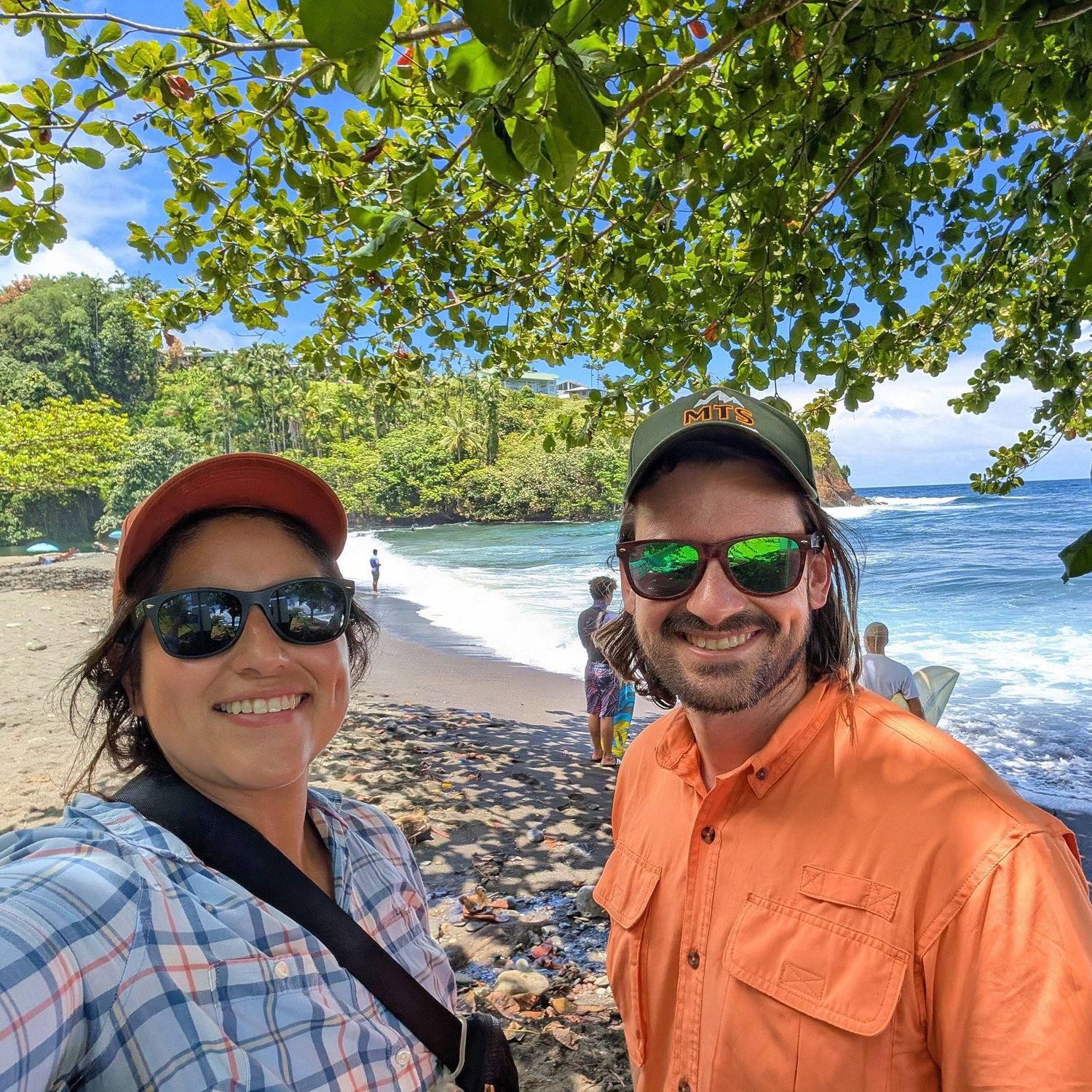 Big Island - Day 7 - Hinoli'i Beach - Black Sand Beach
