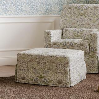 Morris & Co. x Crawford Gliding Ottoman