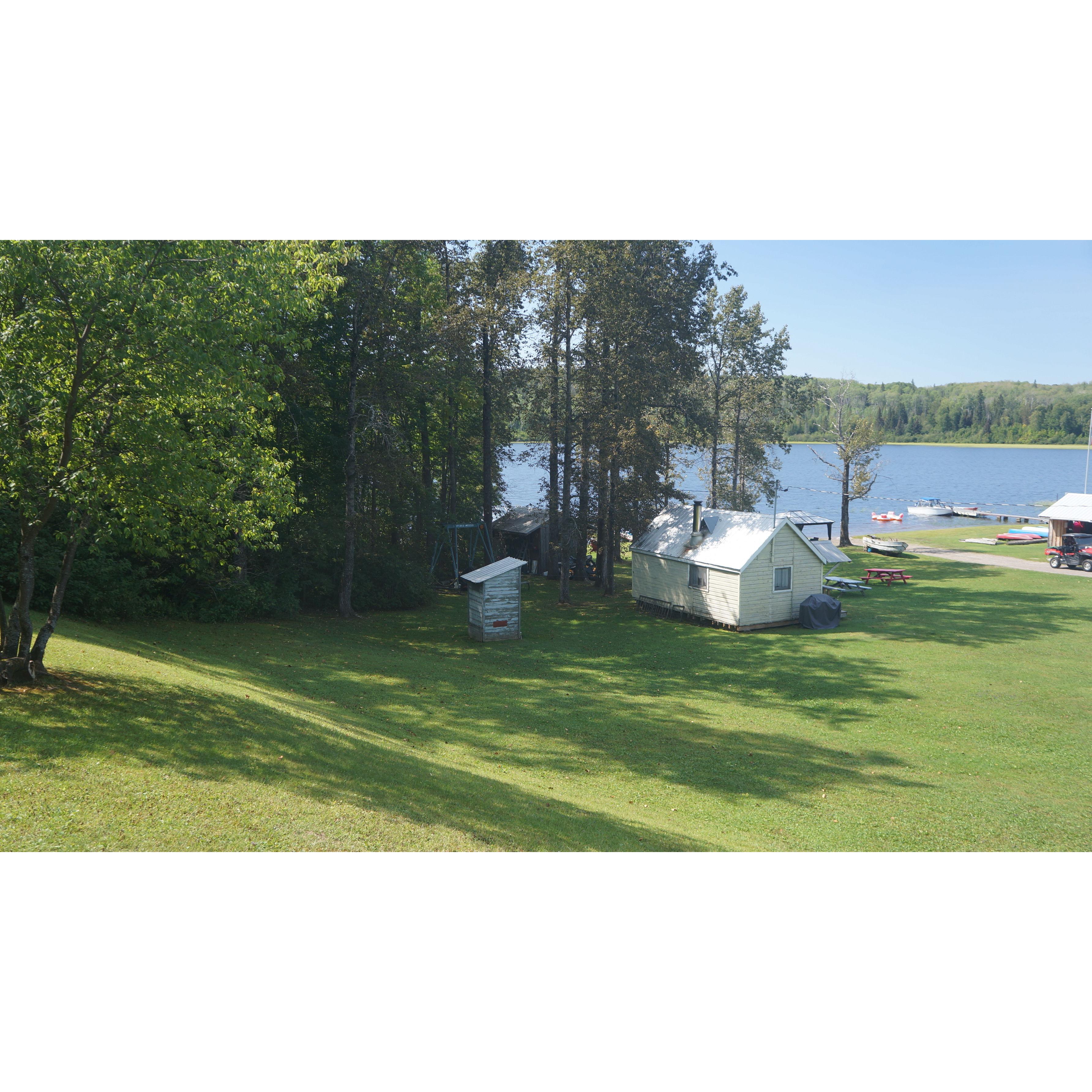 View of Camp from Cabin's #1 & 2