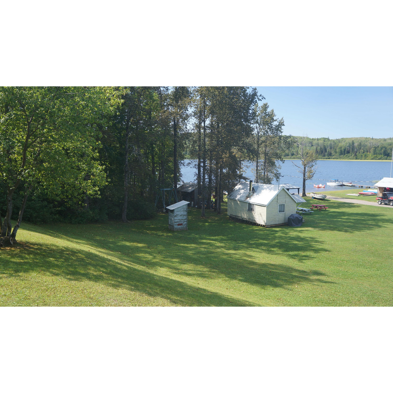 View of Camp from Cabin's #1 & 2