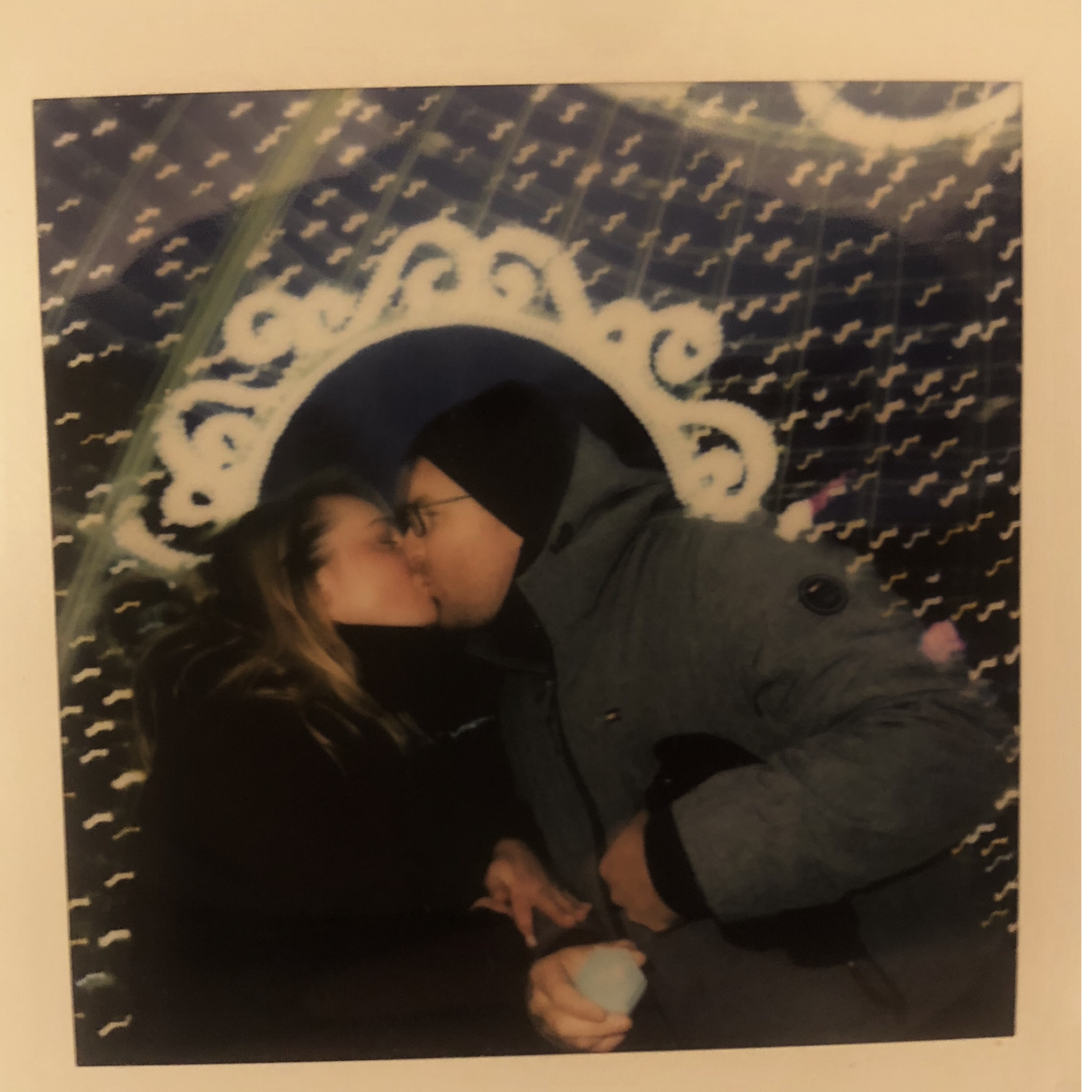 She said “yes” at Zoo Lights