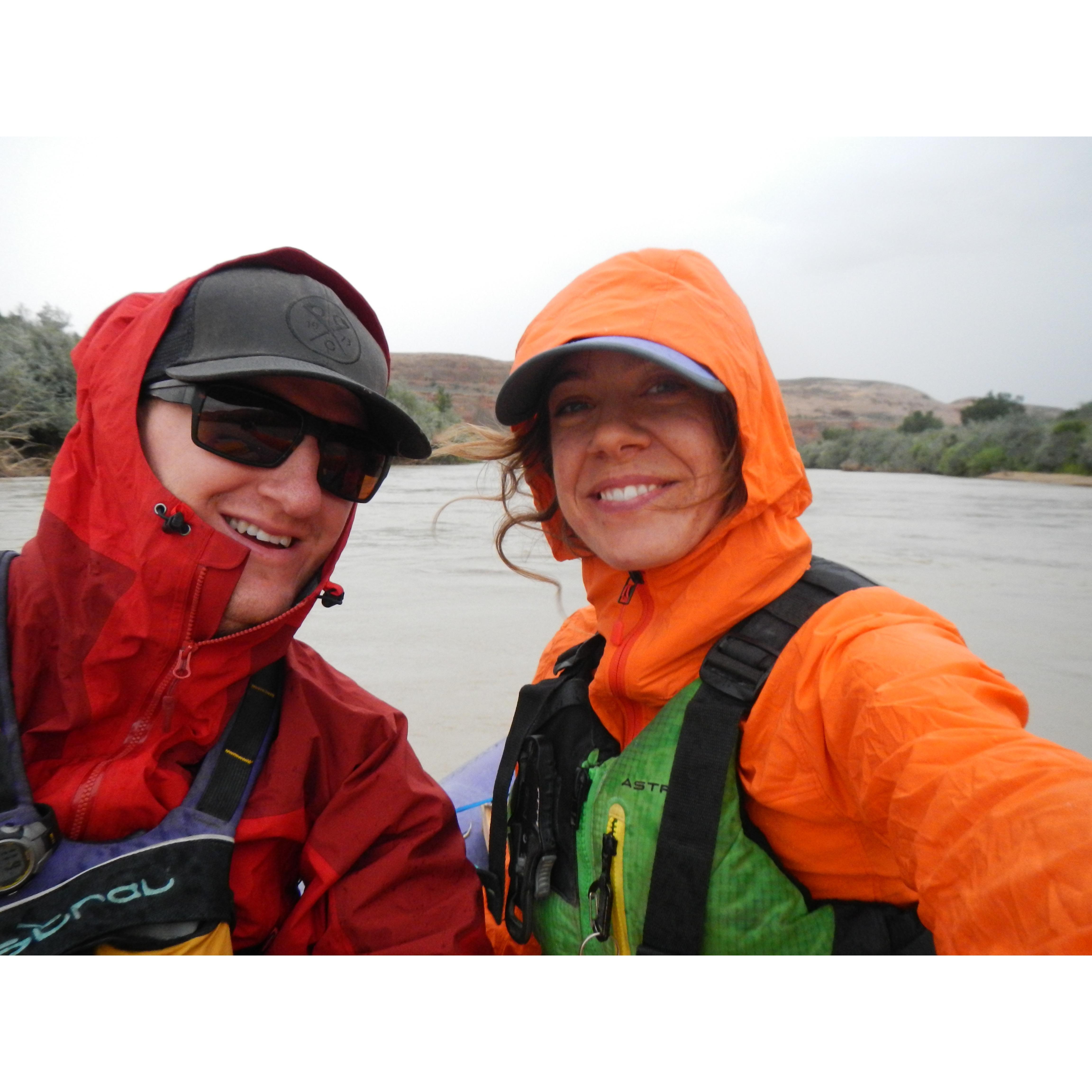 Rafting the San Juan River
