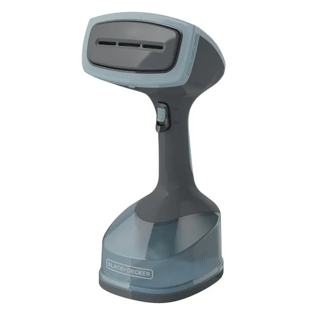 BLACK+DECKER Handheld Steamer for Clothes, Fast Wrinkle Removal, Auto Shut-Off, Attachments for Delicate Fabrics, and Steaming Curtains, .