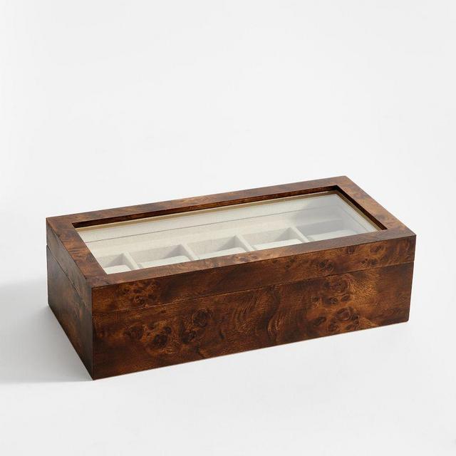 Burlwood Watch Box