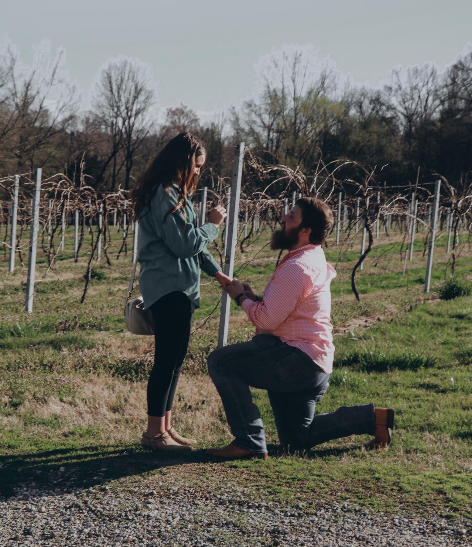 she said yes!!