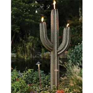 6.5 ft. Steel Saguaro Torch