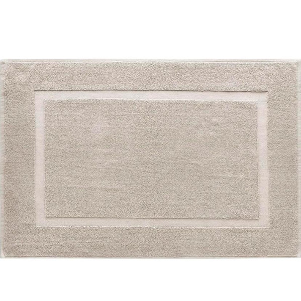 Under The Canopy Organic Cotton Classic Bath Mat - Light Taupe - 31" x 20"