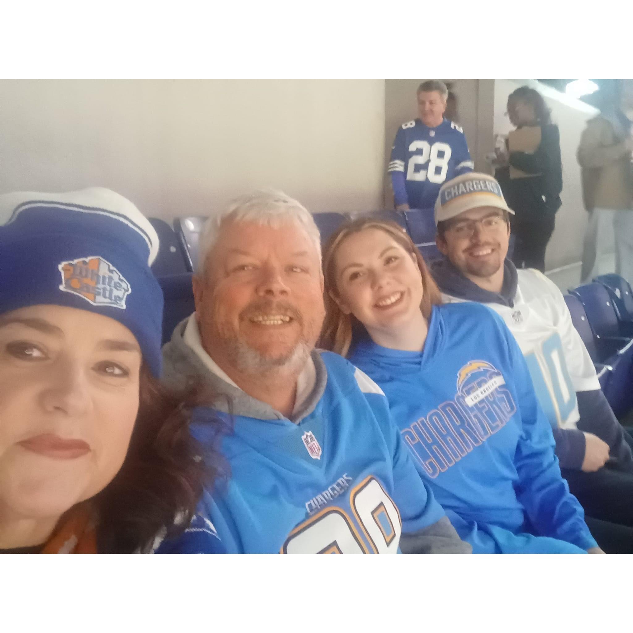 Chargers in Indy