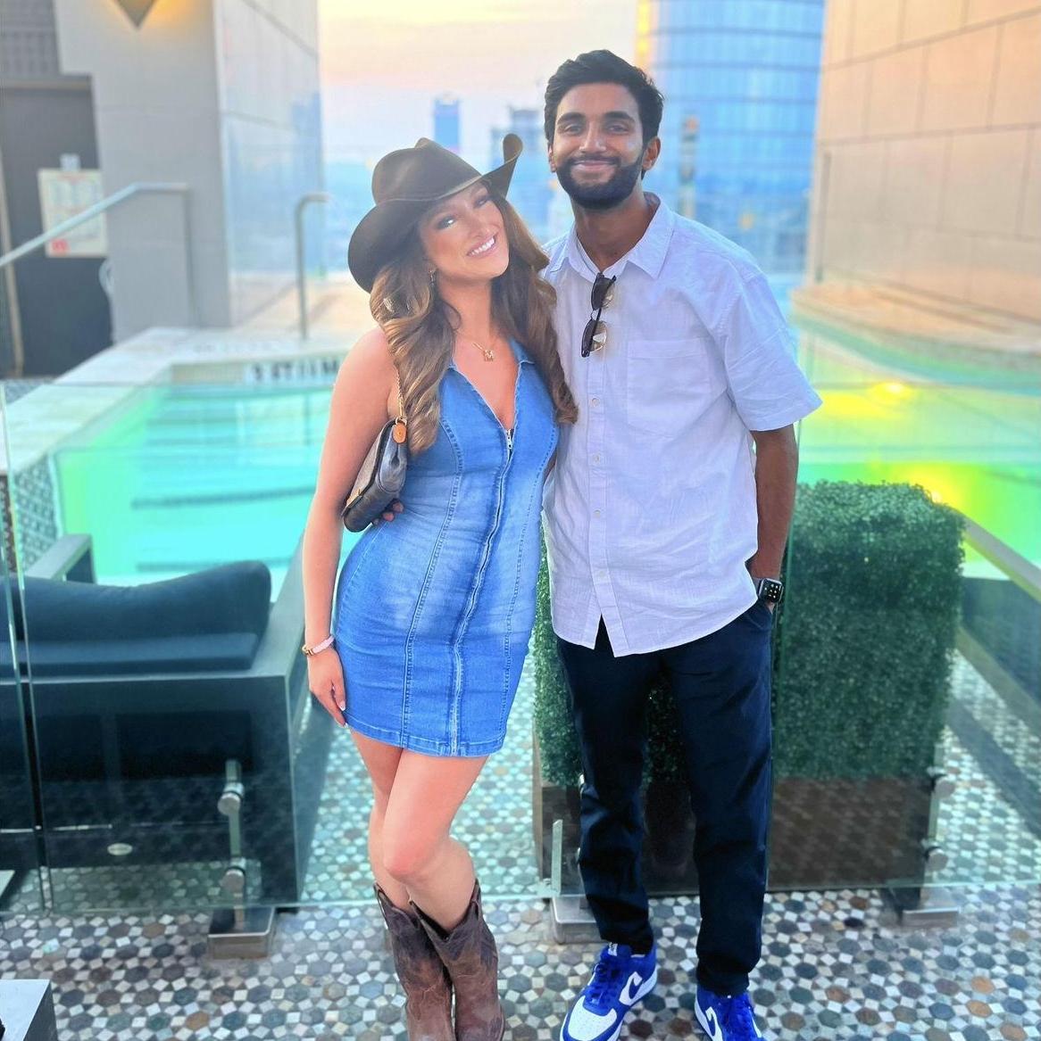 Abhilash had a summer internship in Clarksville, TN. The couple celebrated their 1st anniversary in Nashville, TN in the summer of 2023.