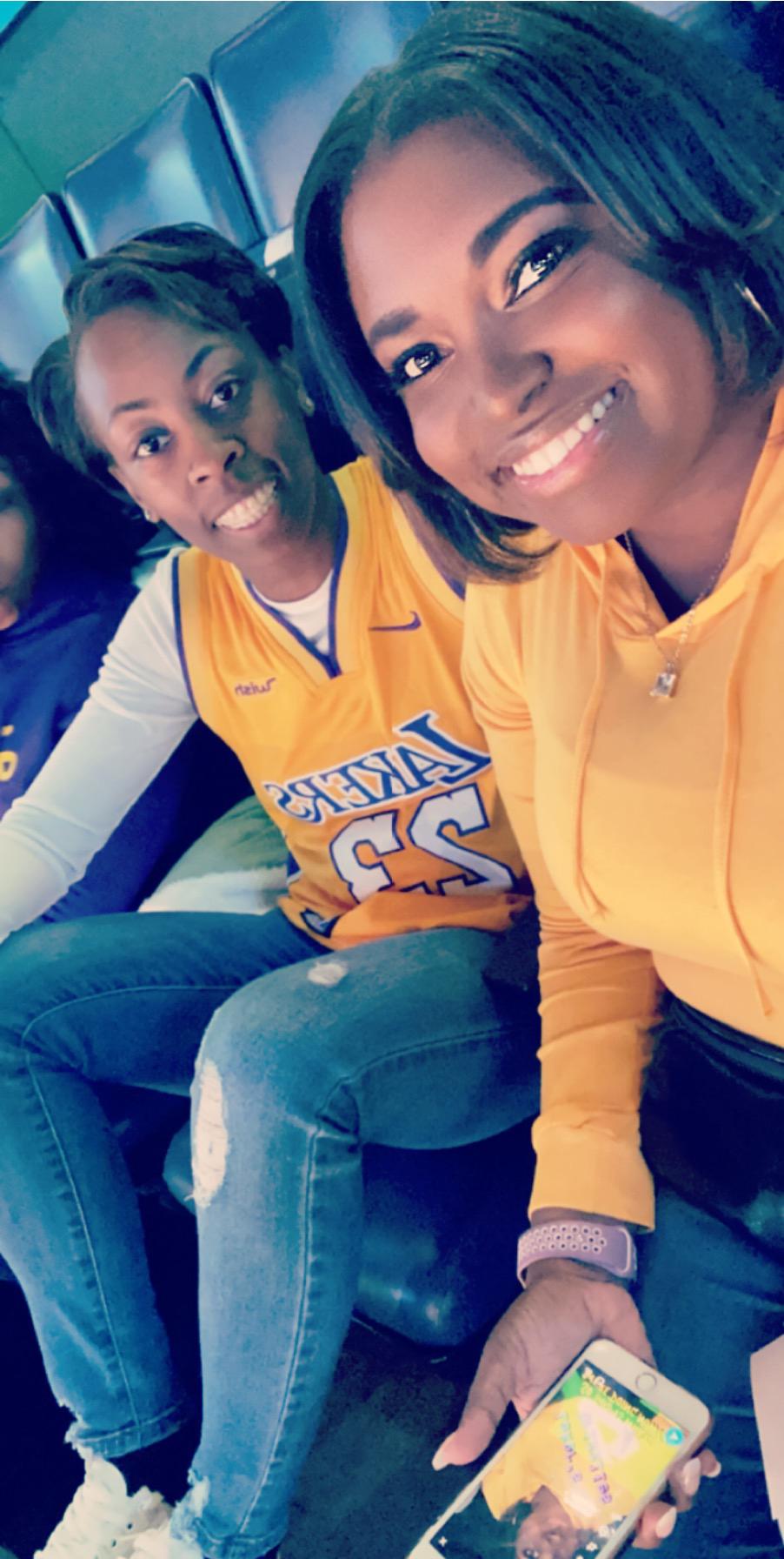 FIRST NBA GAME!
