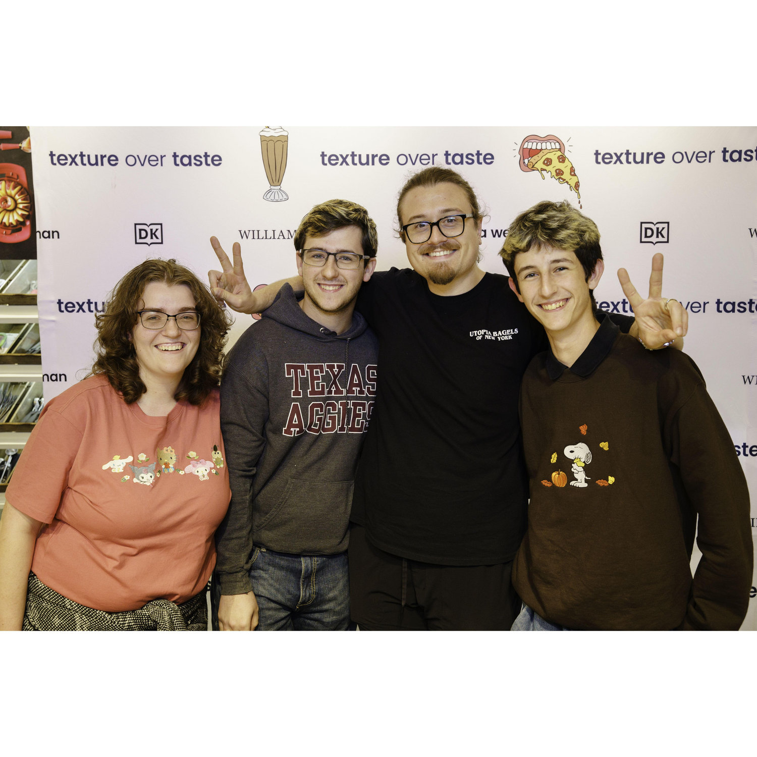 Josh Weisman meet and greet with, Ian, Cameron and Kamber October 2023