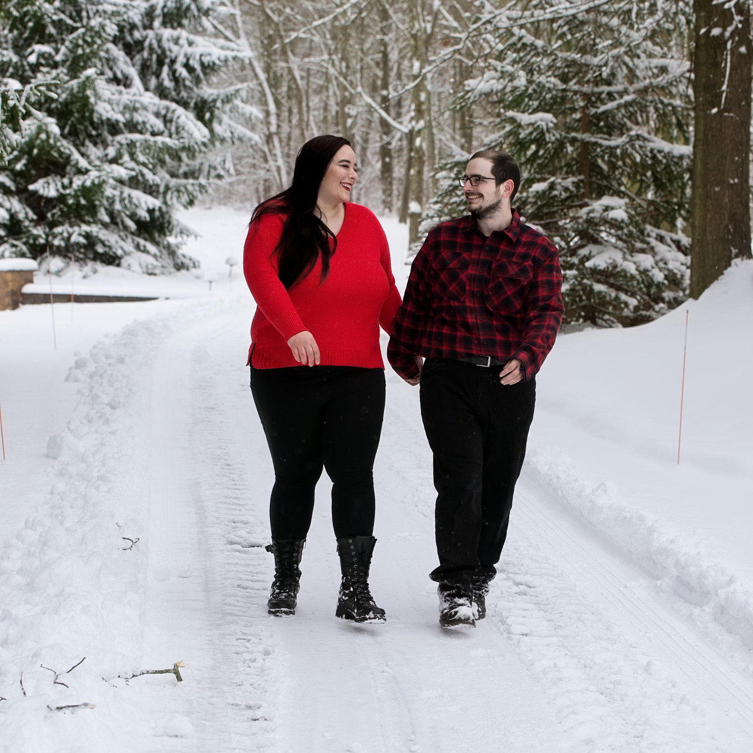 We were told to walk and bump hips while walking and we were both just laughing the whole time!