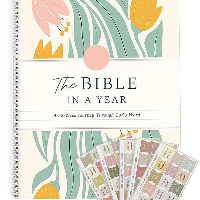 The Study the Bible for 1 year: A 52-Week Bible Study Guide for Women, A Beautiful Year in the Bible((Letter Size) 1pc)