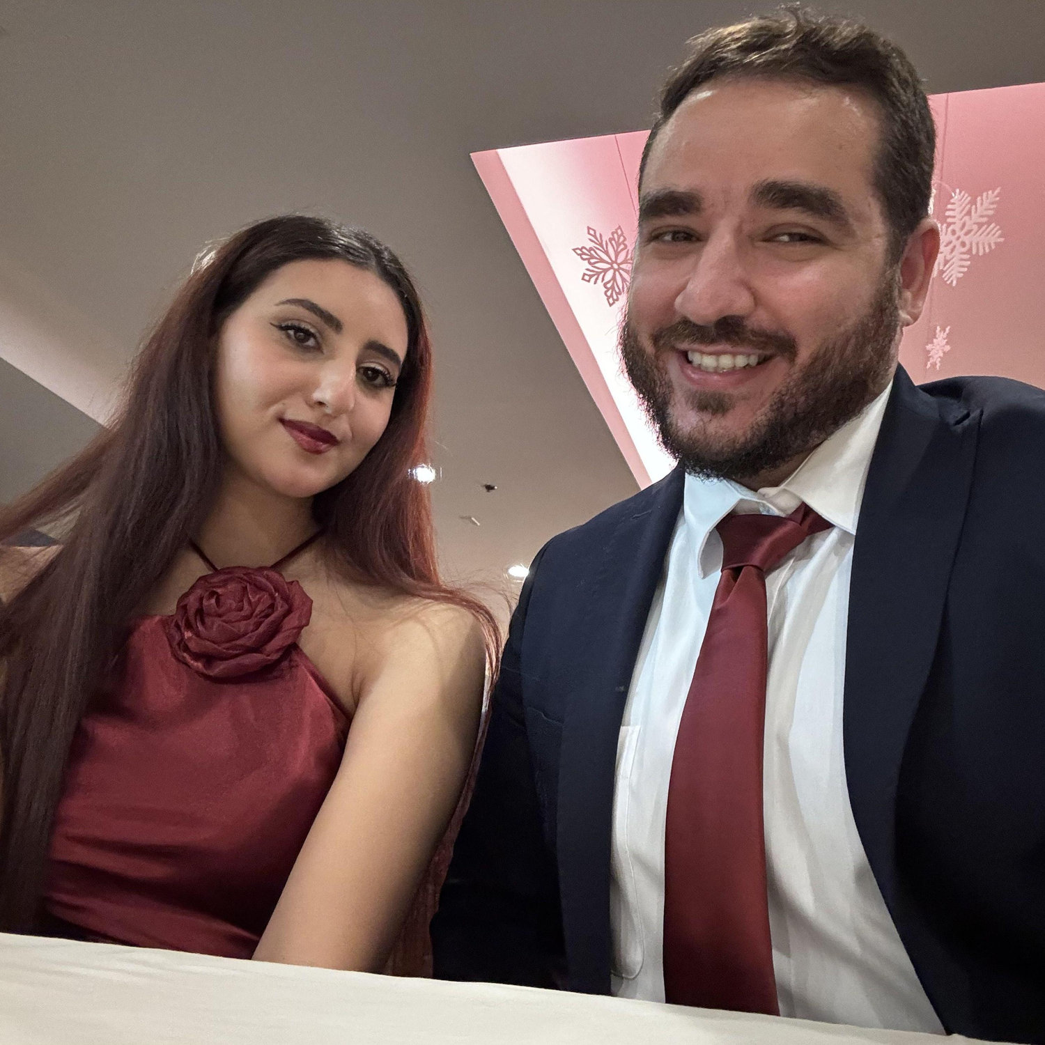 We love how we match, like when the dress 👗complements the tie 👔 perfectly. It’s the little details that show how in tune we are, not just in style, but in life. 💫