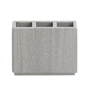 Capistrano Marble Toothbrush Holder in Graphite Grey
