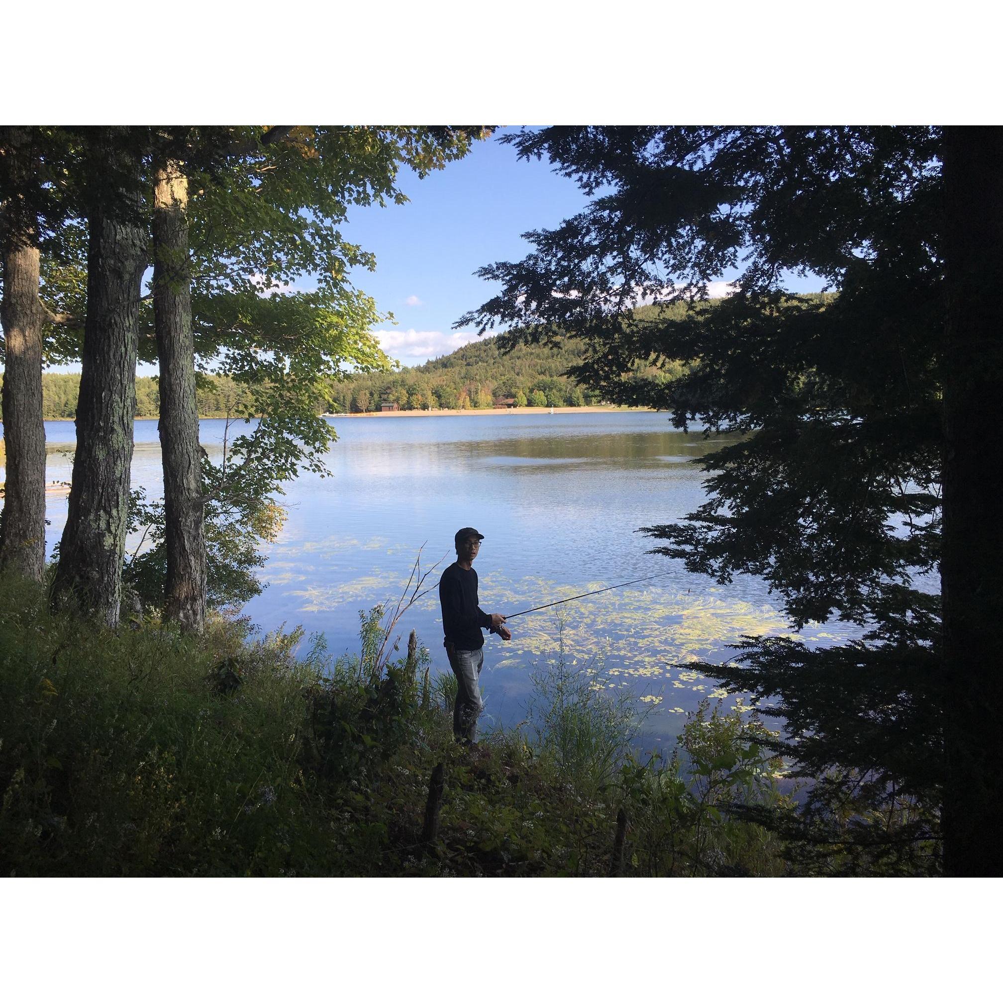 North South Lake Campground, NY.
