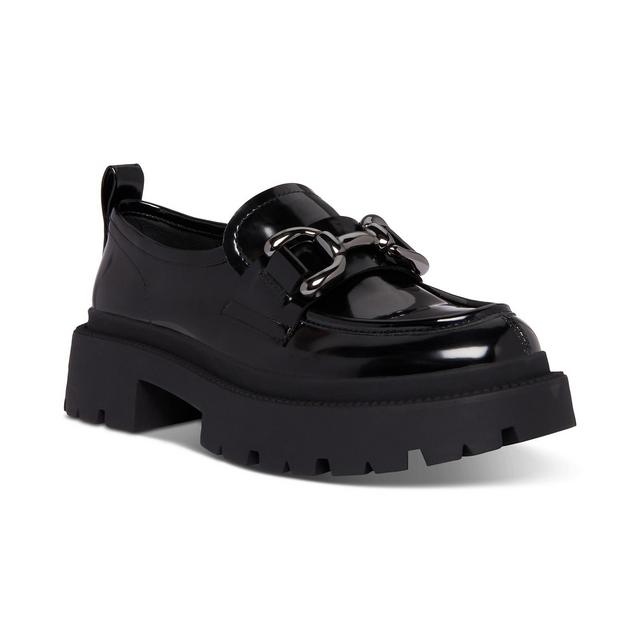 Madden Girl Ashlee Platform Lug-Sole Bit Loafers