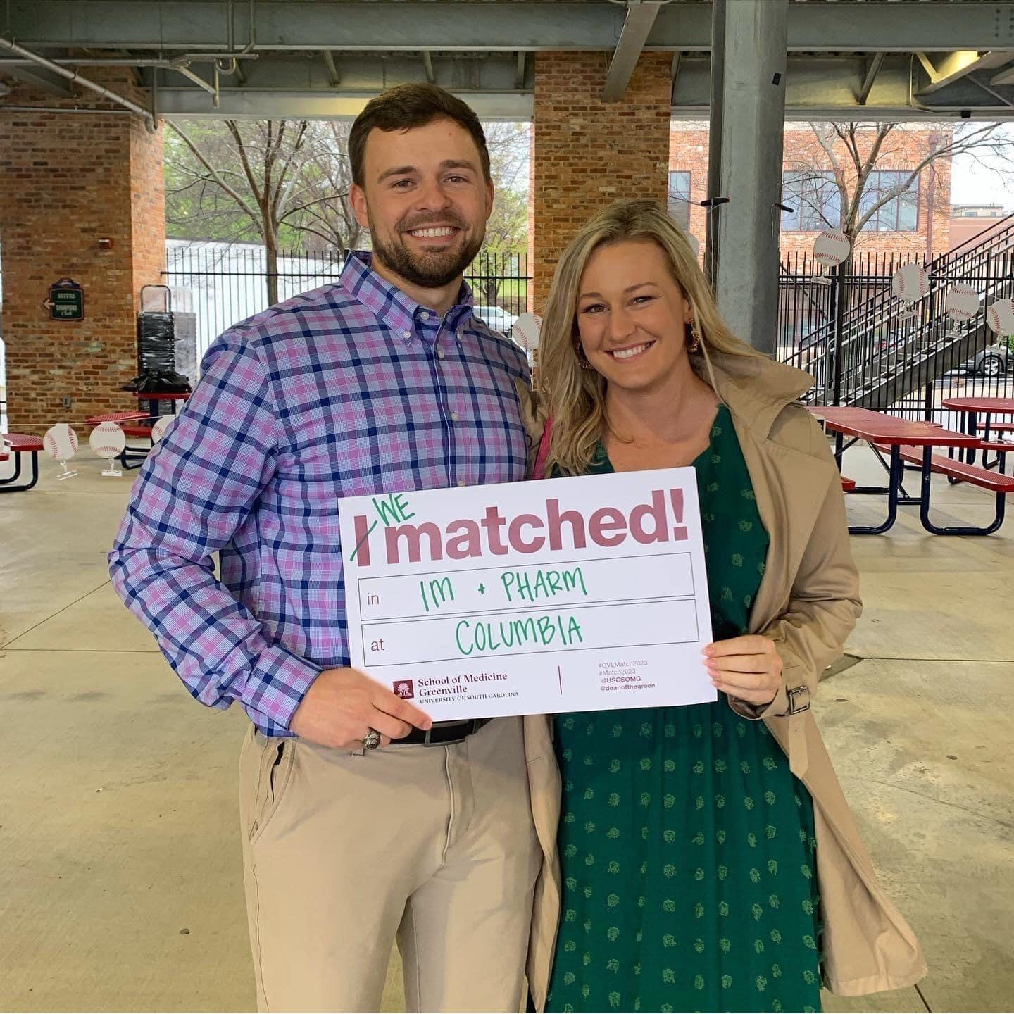 WE matched! Karen and Chandler both matched to their #1 residency program!