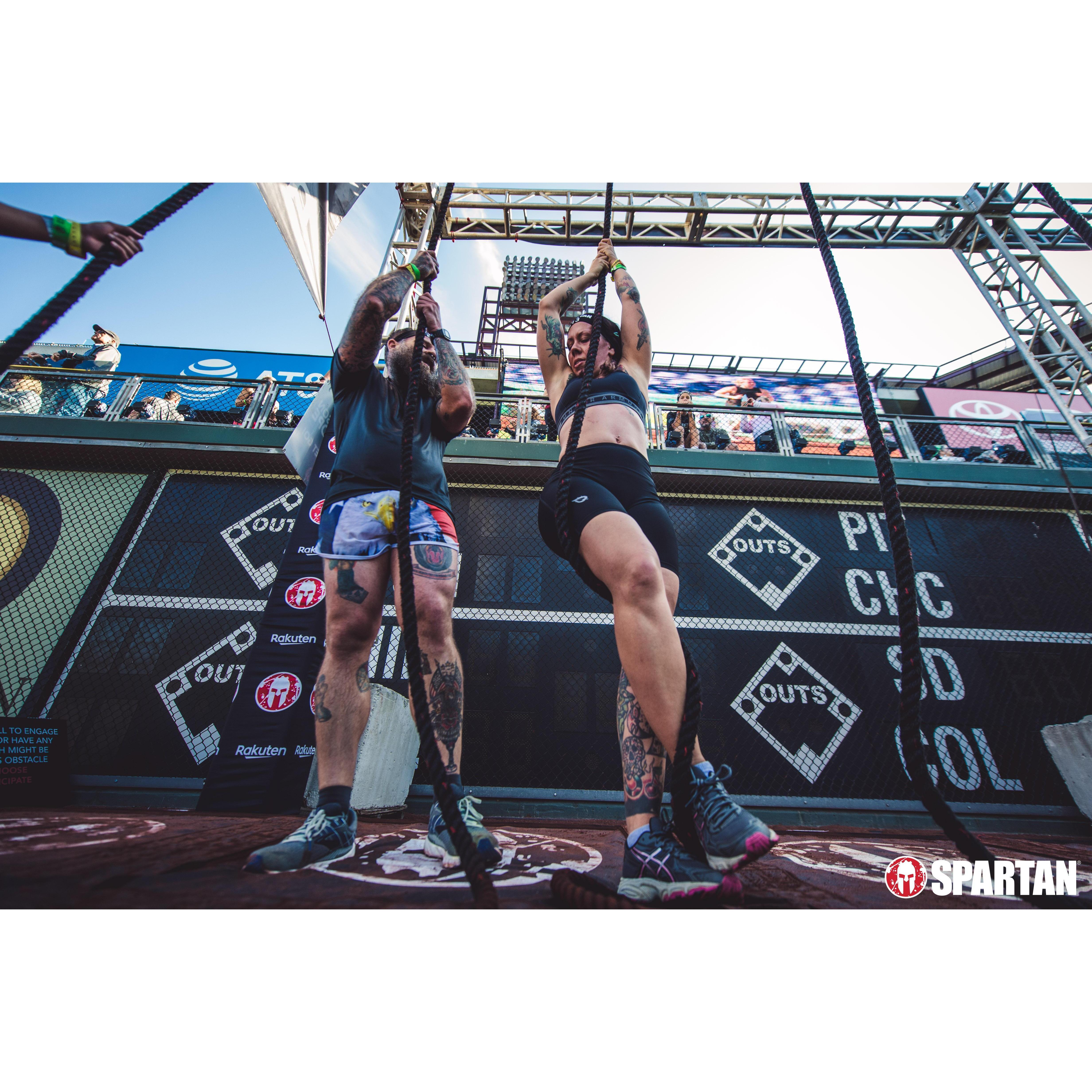 Philadelphia 2019 our first Spartan race together.