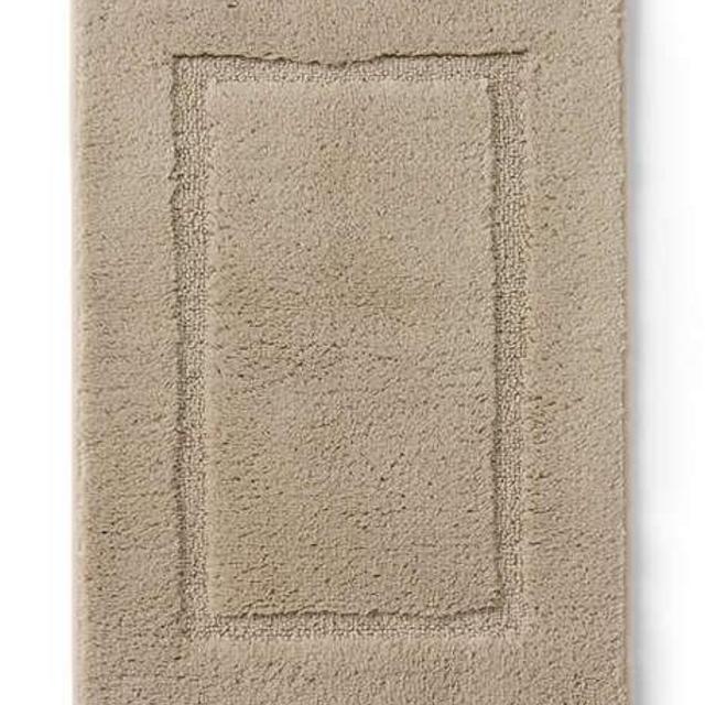 Rich Steel Supima Non-skid Medium Bath Rug 20" x 33"