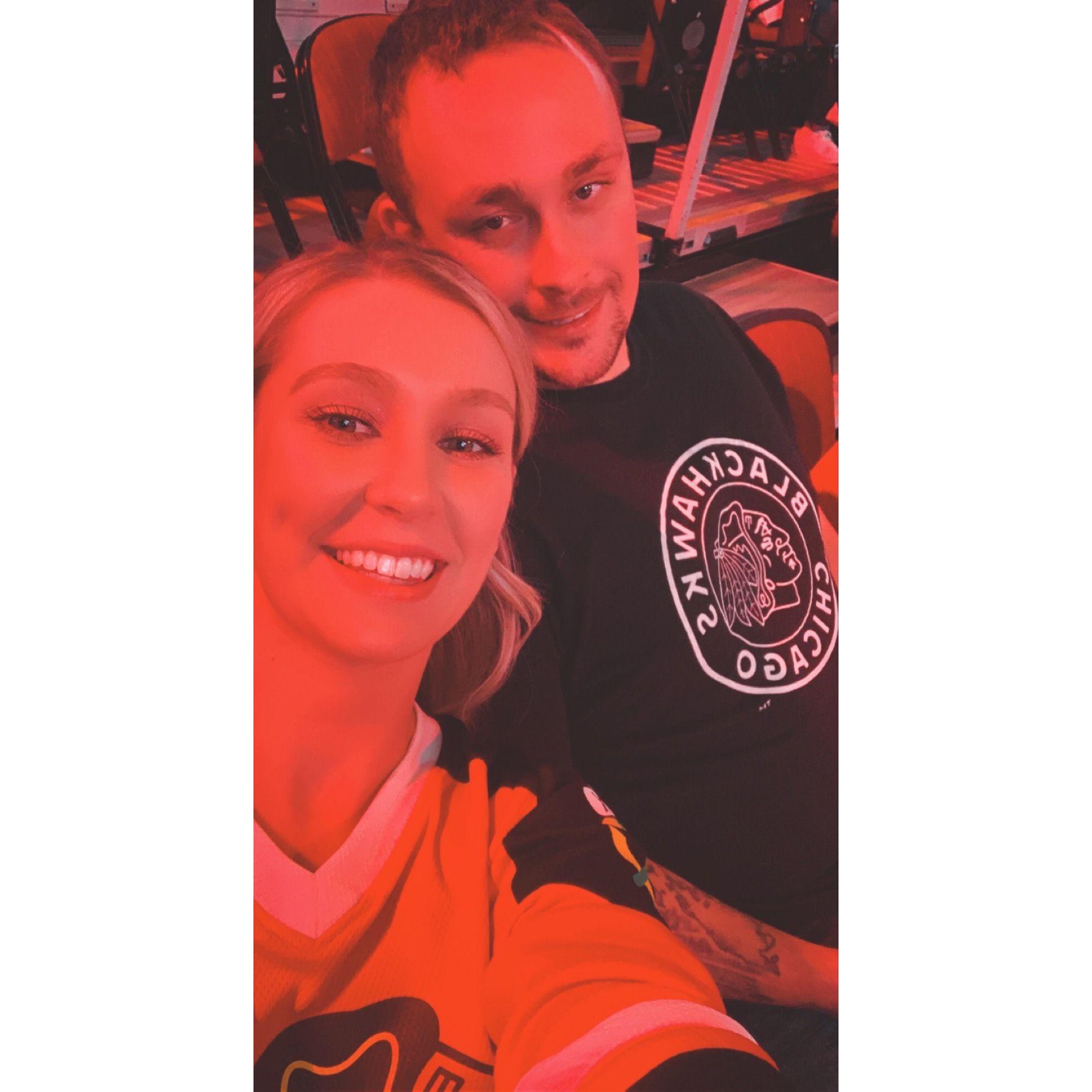 Blackhawks game - 10/1/21