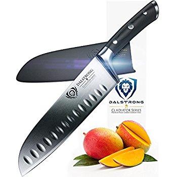 DALSTRONG Santoku Knife - Gladiator Series - German HC Steel - 7" (180mm)
