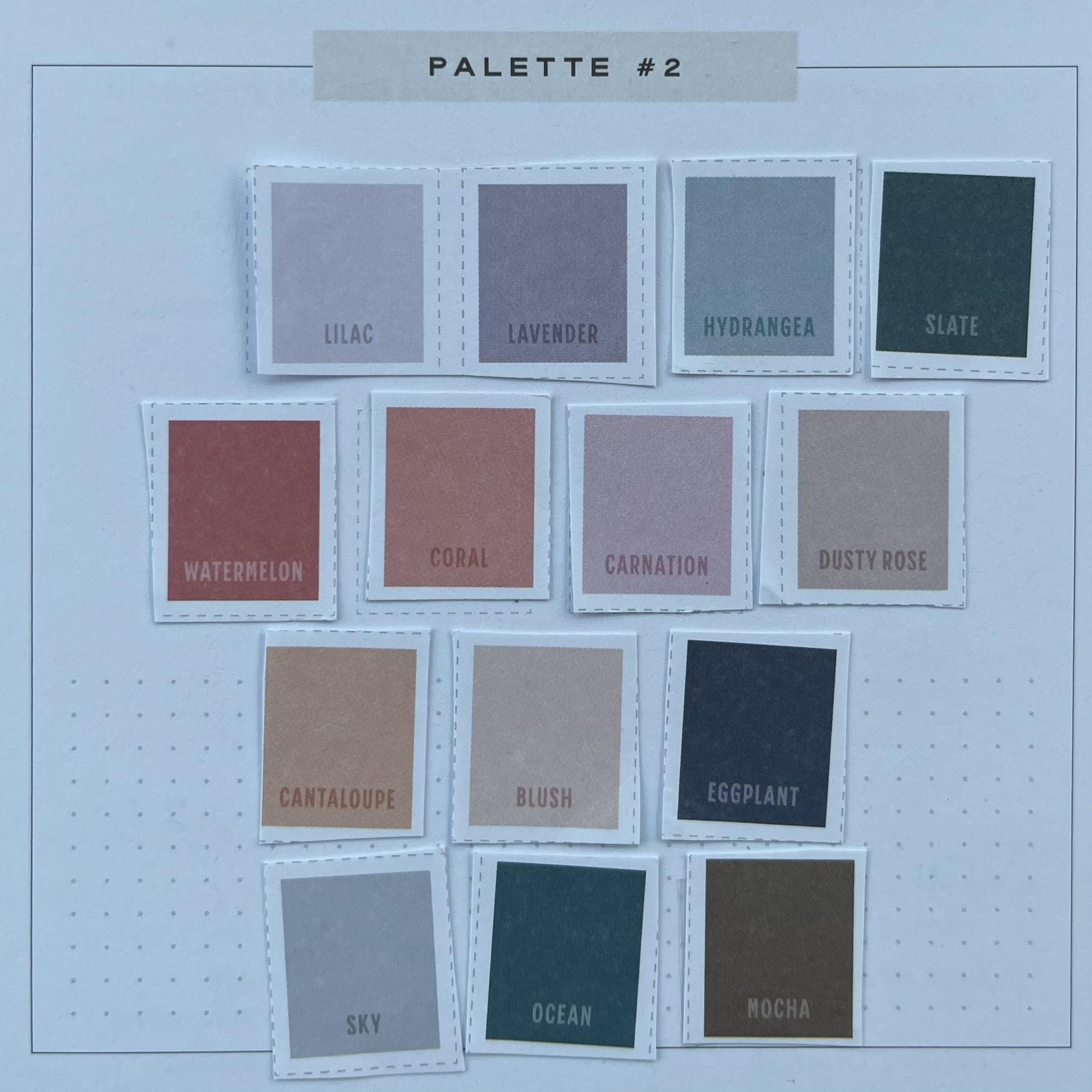 Choices of colors you may wear during our wedding