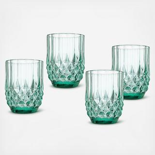Celtic Double Old Fashion Glass, Set of 4