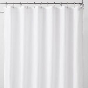 Fabric Shower Liner White 71"x71" - Made By Design™