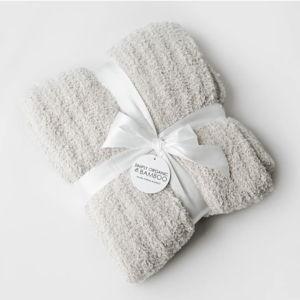 Plush Throw - Pebble