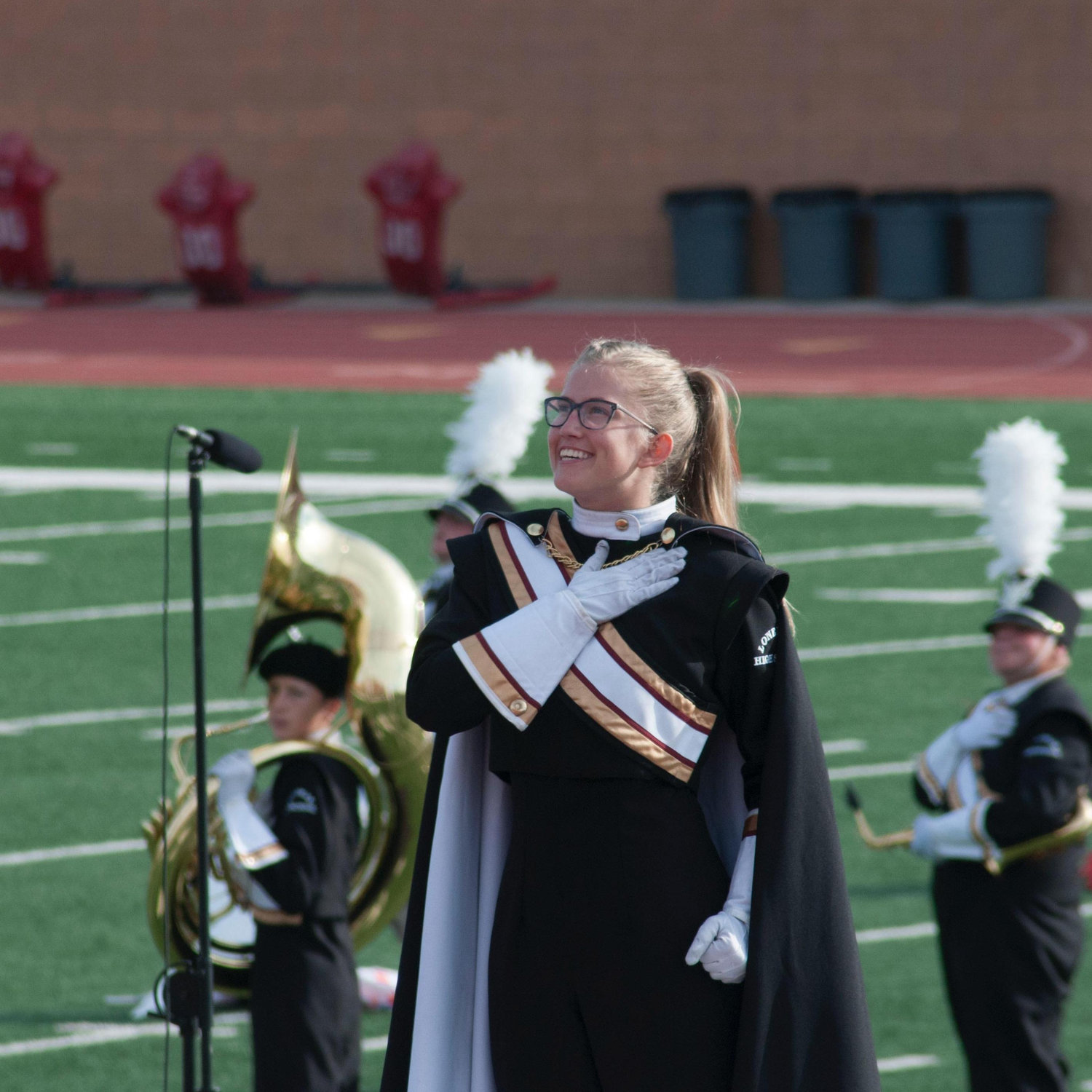 Maja's last season of marching band