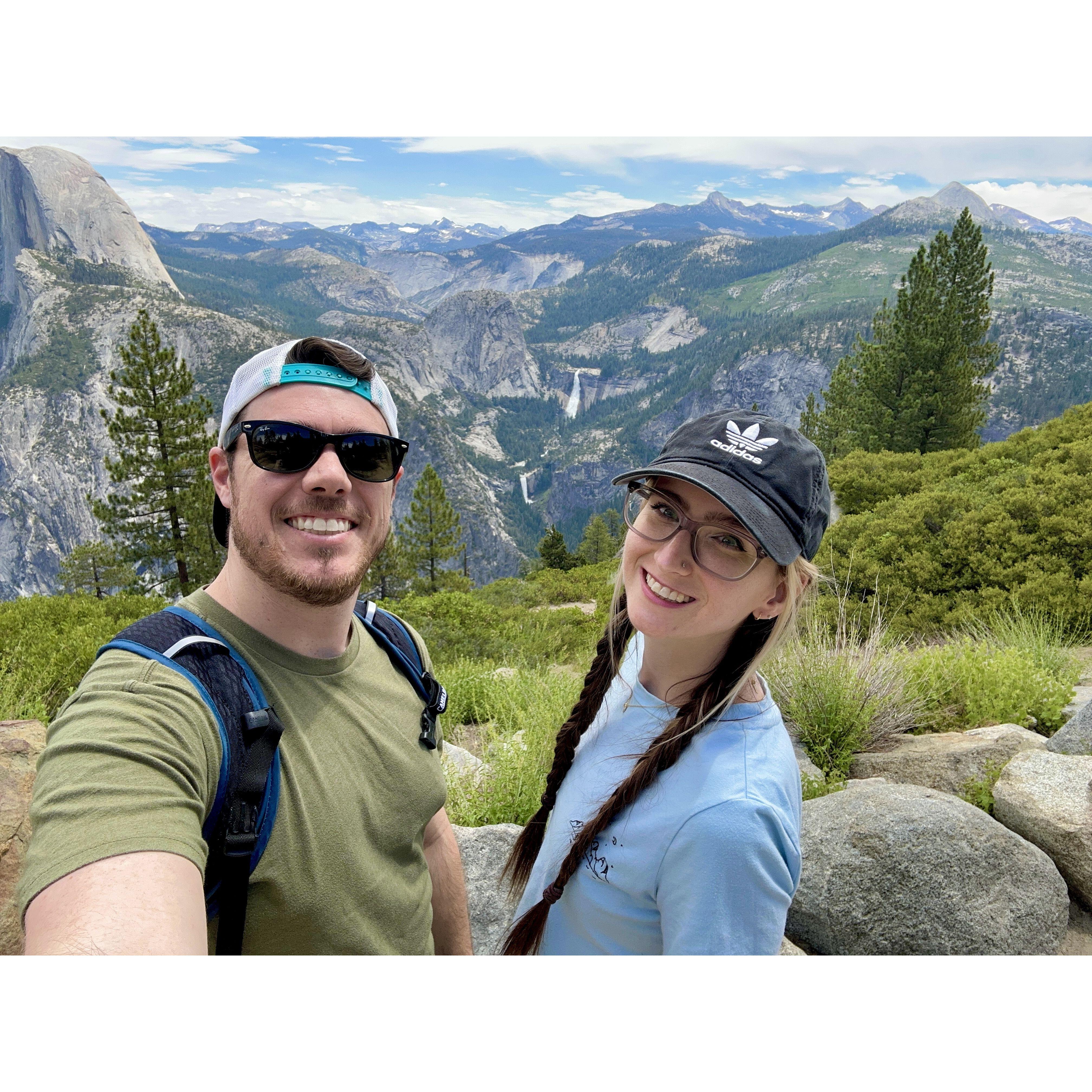 We traveled to Yosemite National Park for Travis's 32nd birthday.