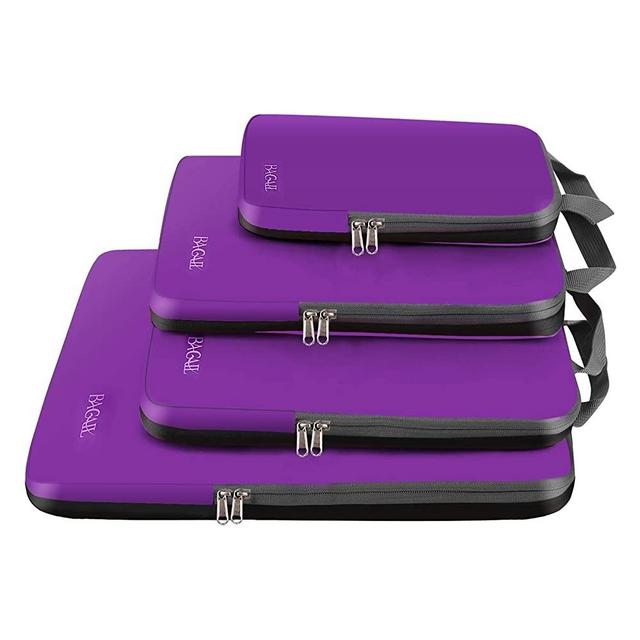 BAGAIL 4 Set/5 Set/6 Set Compression Packing Cubes Travel Expandable Packing Organizers