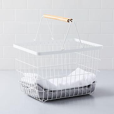 Yamazaki Wood Handle Baskets