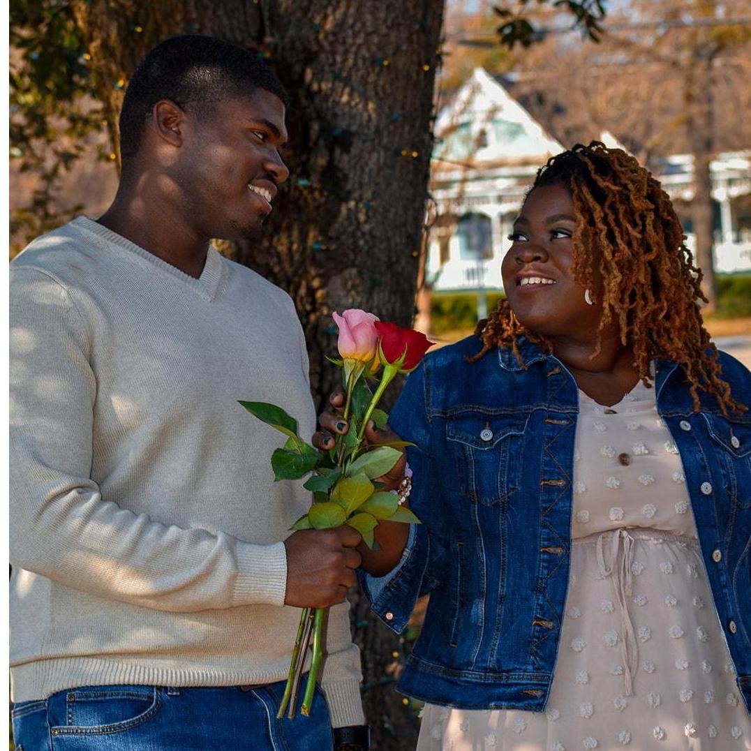 Our first "Big Day". His proposal, 12/19/2020.