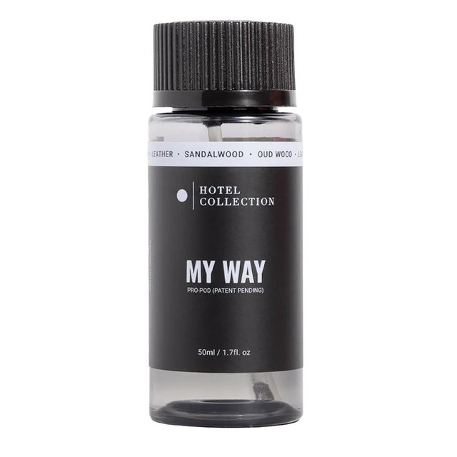 Hotel Collection | My Way Pro-Pod Oil Blend | Luxury Hotel Inspired Aromatherapy Scent Diffuser Oil | Tuscan Leather, Sandalwood and Iris 1.7 fl oz, 50 mL