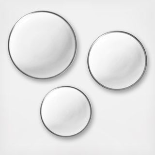 Edge Assorted Canape Plate, Set of 3