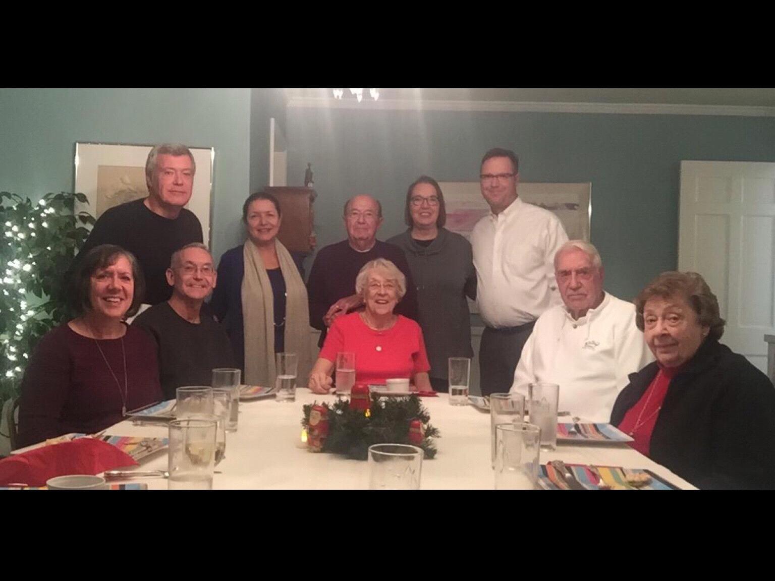 Dennis' parents, aunt and uncle and cousins