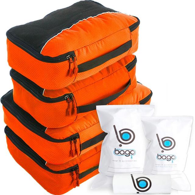 Bago Packing Cubes For Travel Bags - Luggage Organizer 10pcs Set in 12 Colors