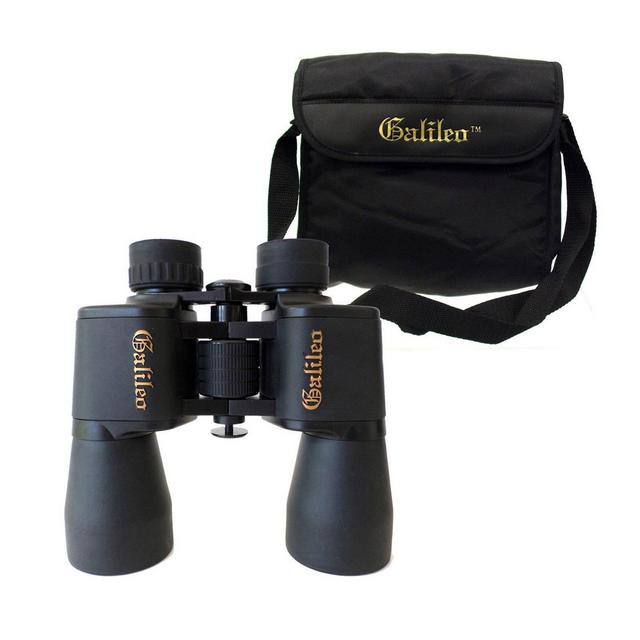 Galileo 10x50 Wide Angle Binoculars - Black