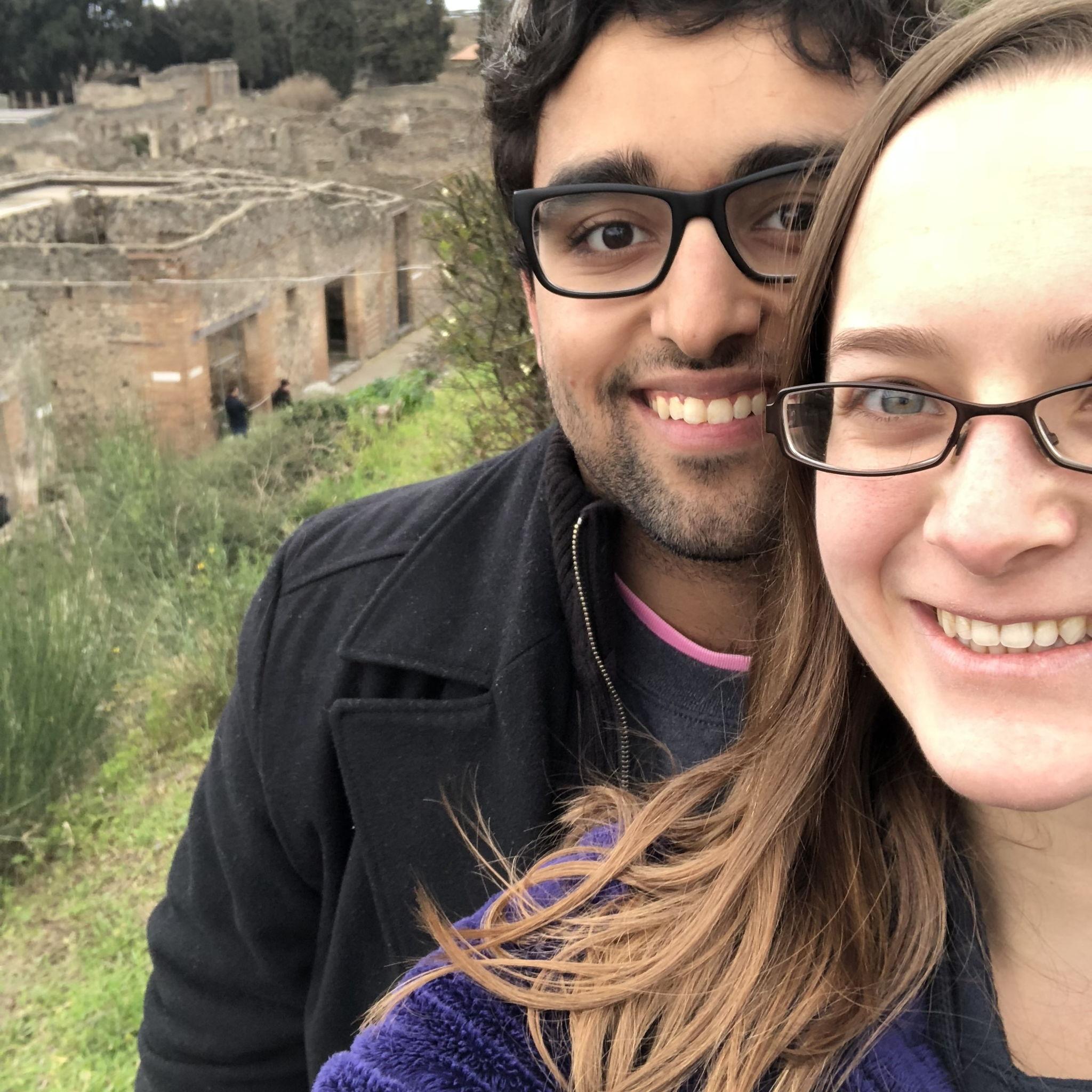 Pompeii, not the Bastille song