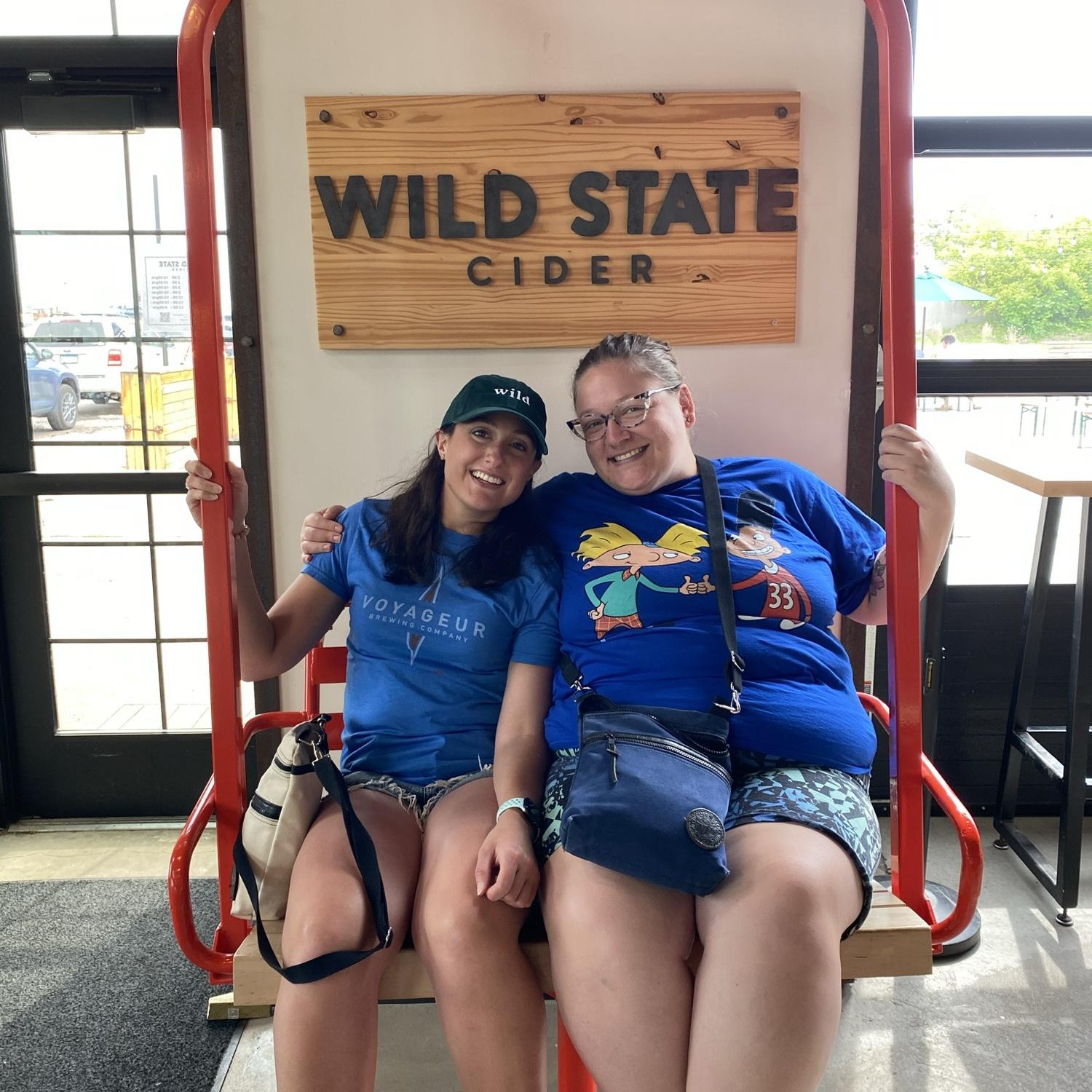 Wild State for cider and creemees!