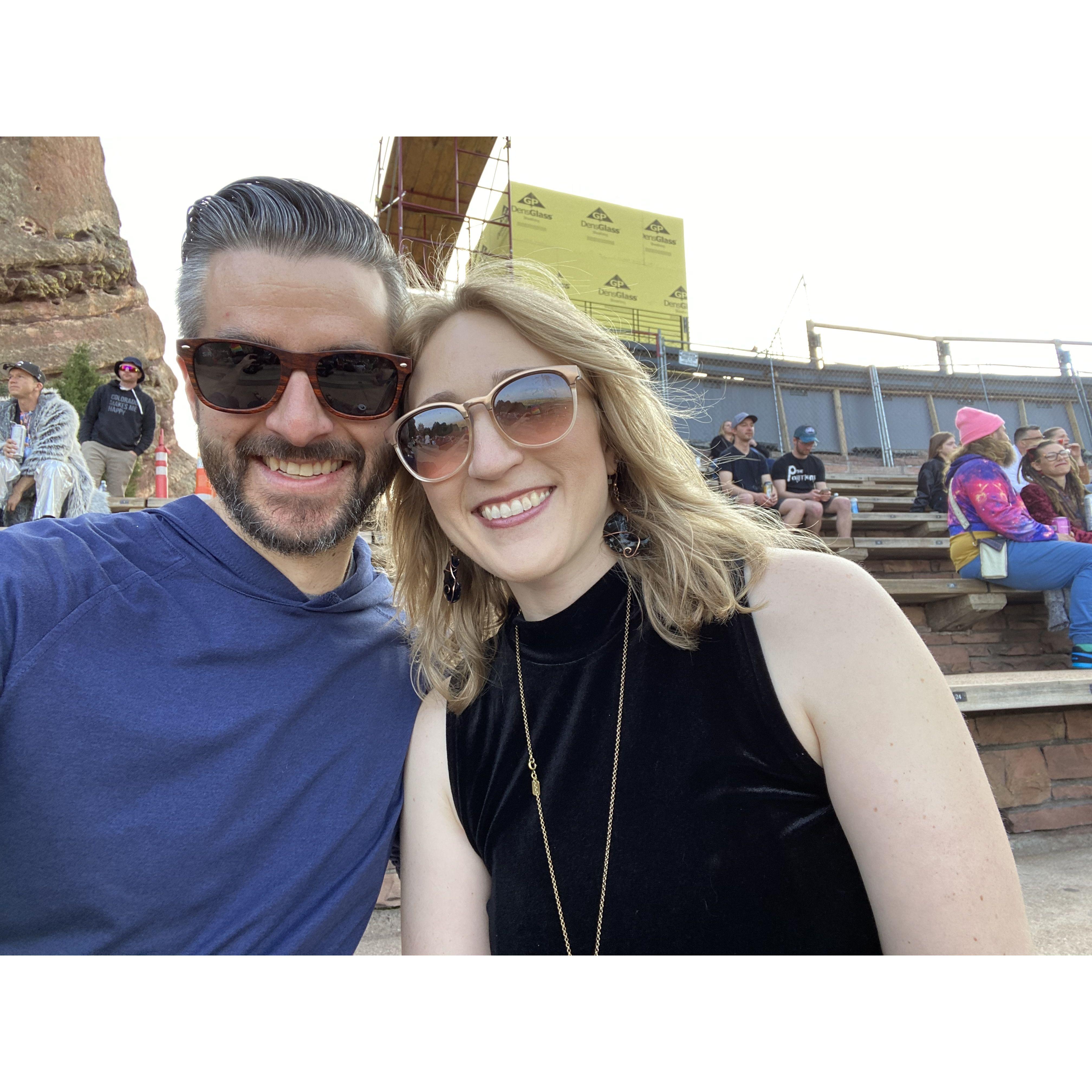 Opiuo. Red Rocks Amphitheater, May 21, 2023. Chris' first Red Rocks show.