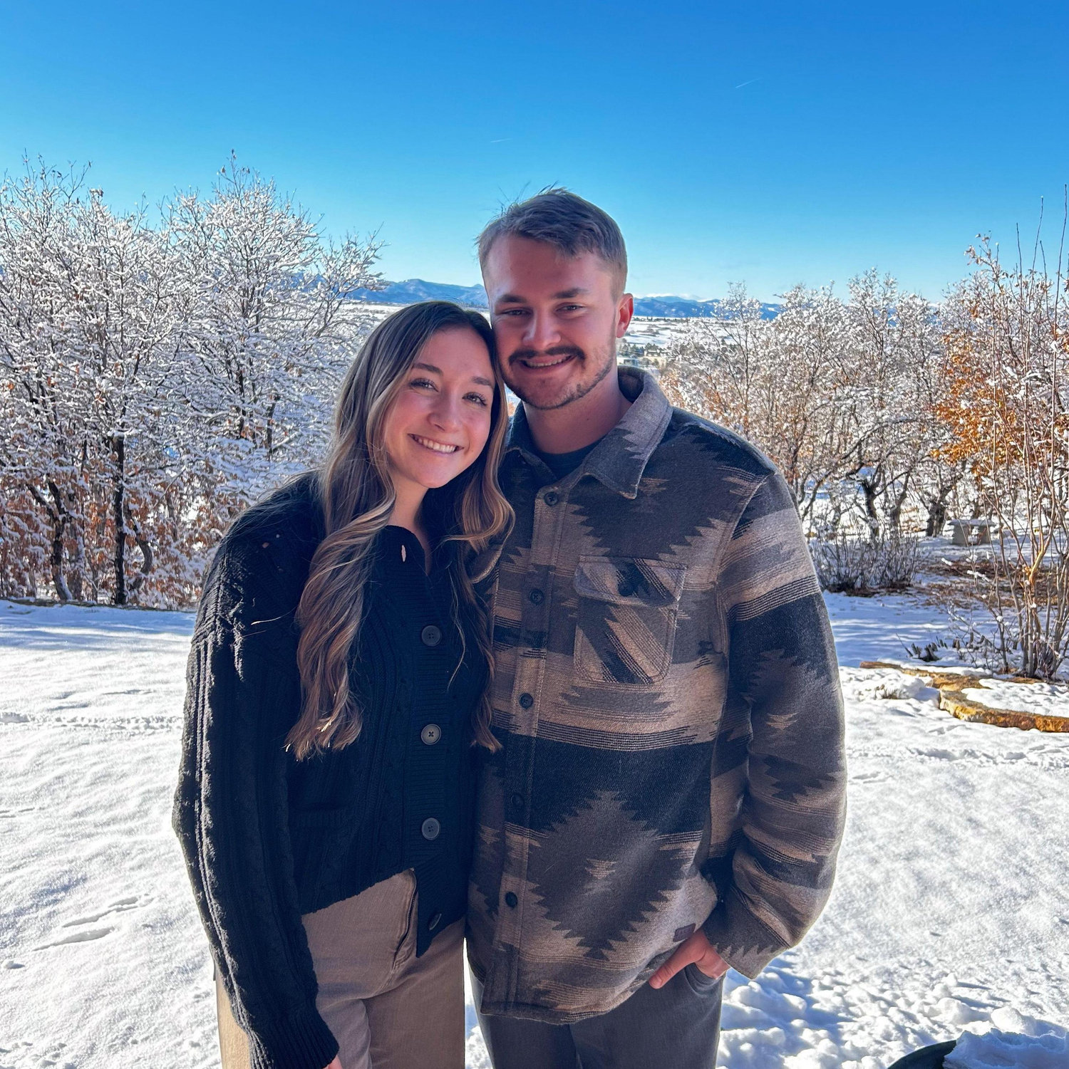 Our first Thanksgiving together was spent with Jack's family in Colorado!