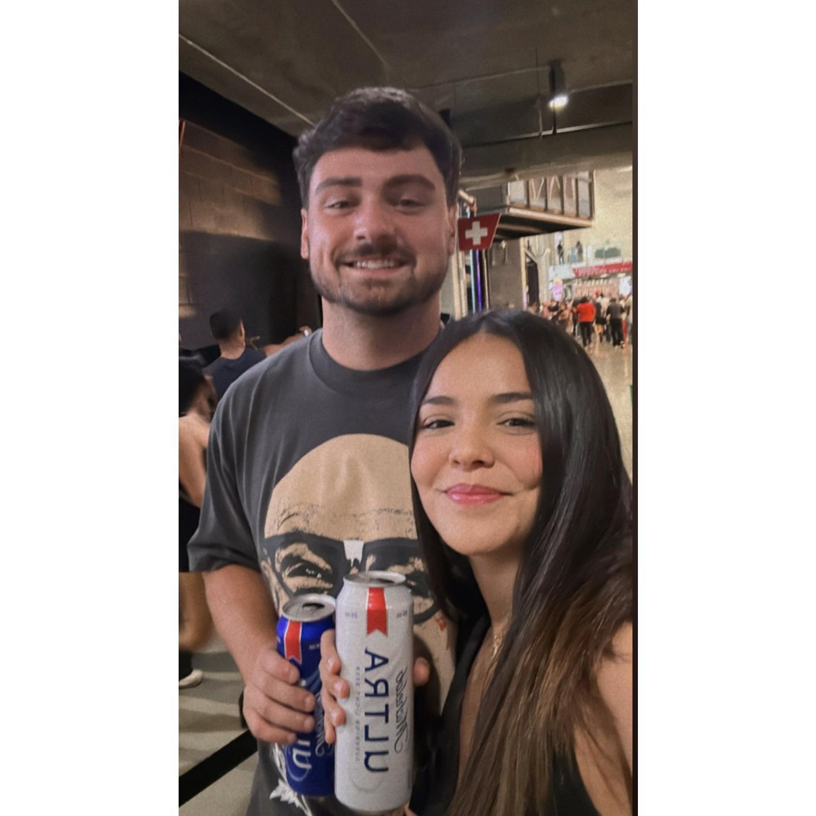 Fun night out at The Weeknd concert