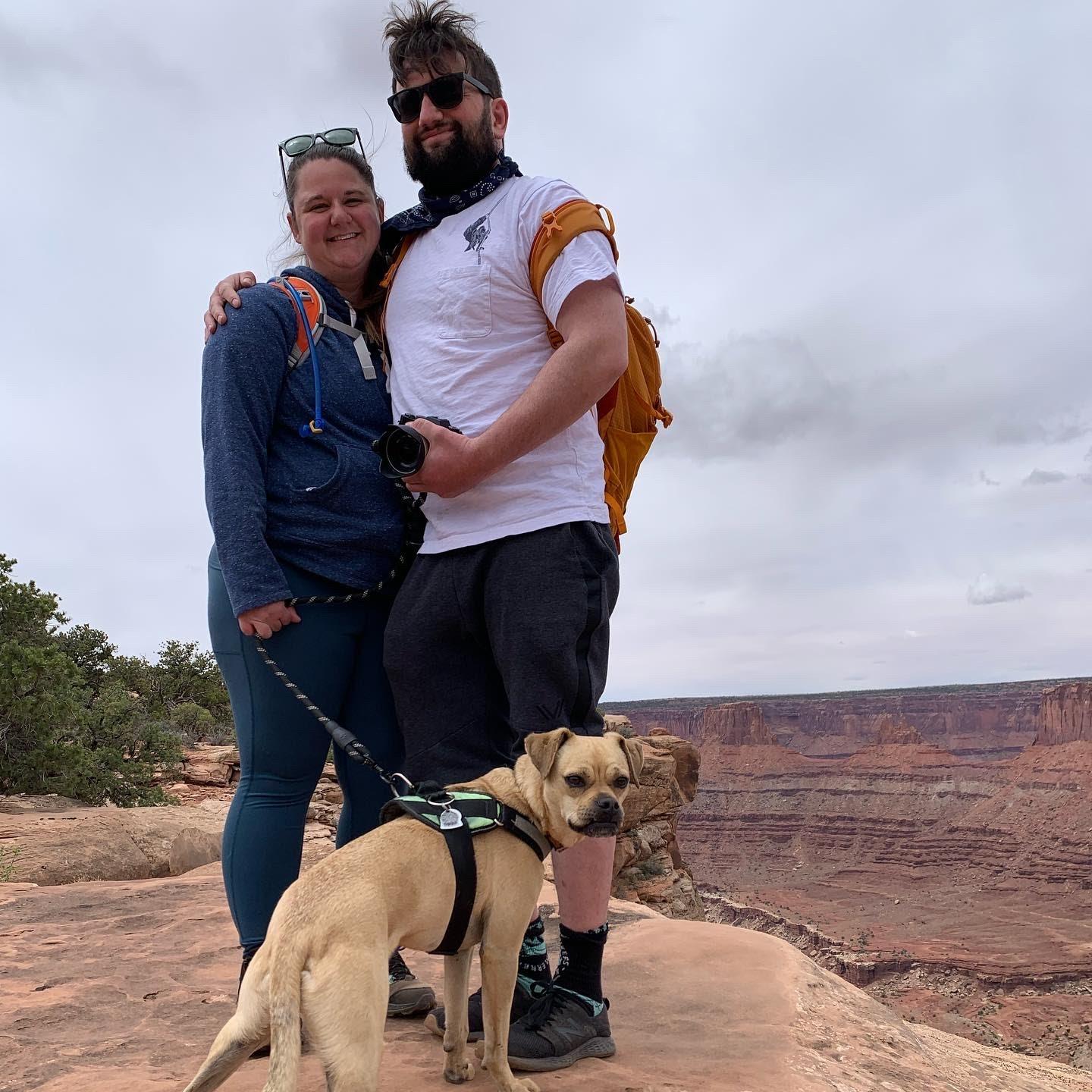Ollie is a huge fan of adventures and big walkies.