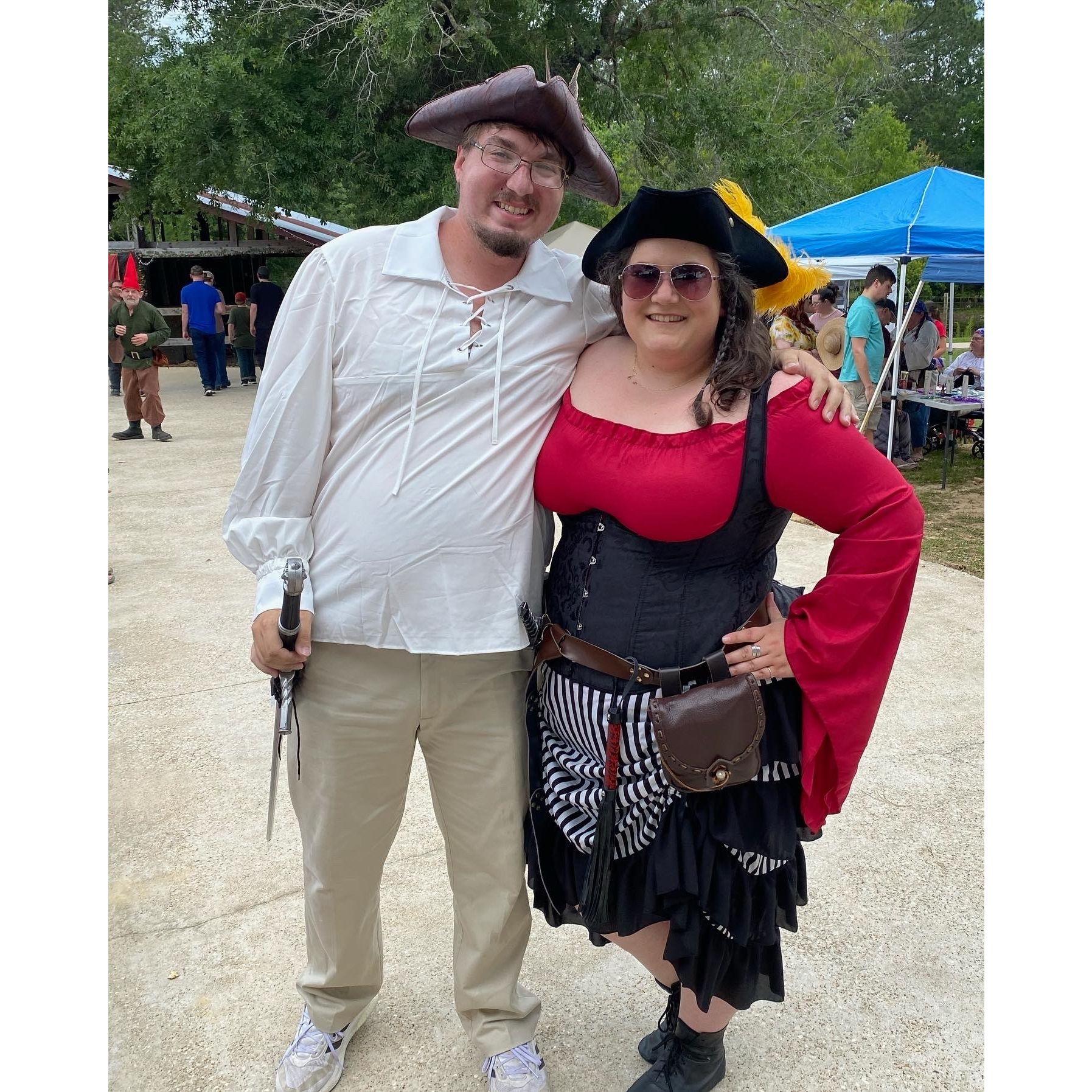 Cole's always loved pirates